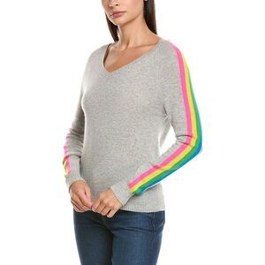 Maison Heritage Womens  Java Cashmere Sweater, Blue